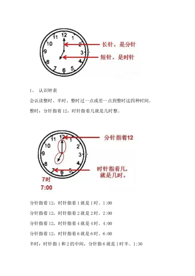 北师大版一年级数学上册知识点汇总_《小学各科知识点》_小学数学《知识梳理》1-6年级上下册_上册_北师大版小学数学1-6年级上册知识汇总