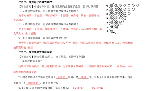 1.1.2构造原理与电子排布式电子云与原子轨道（导学案）-（人教版2019选修第二册）（解析版）_高化_595801221724高中化学新人教版选择性必修一二三电子版教案PPT课件高中试卷_导学案