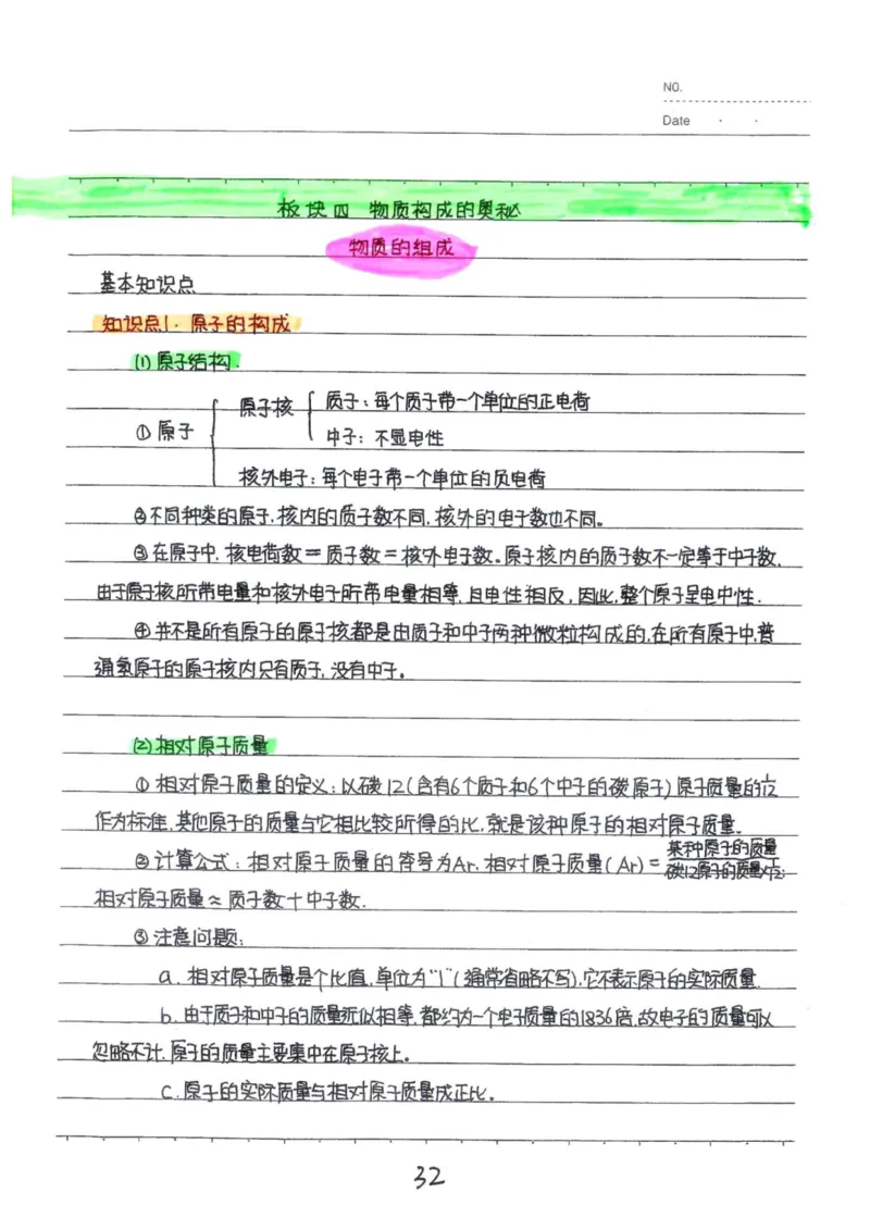 8）中考化学状元笔记（142页）-19671d04d3e2_内蒙古中考真题_赠品_2025.05.01初中九科学霸笔记（无水印）