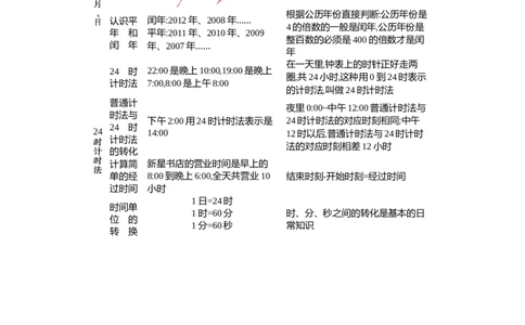 第六单元知识清单_26春人教版数学三下_00、更新资料3月18日_知识总结(4)