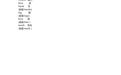 教科版小学英语三起三上Unit5知识点_《小学各科知识点》_小学英语《知识梳理》3-6年级上下册_上册_教科版小学英语3-6年级上册_三上