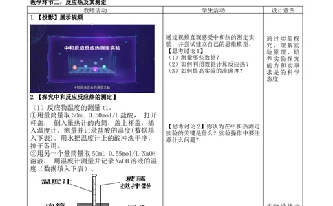 1.1.1反应热焓变（教学设计）-（人教版2019选择性必修1）_高化_595801221724高中化学新人教版选择性必修一二三电子版教案PPT课件高中试卷_选择性必修1册（人教版）_教学设计