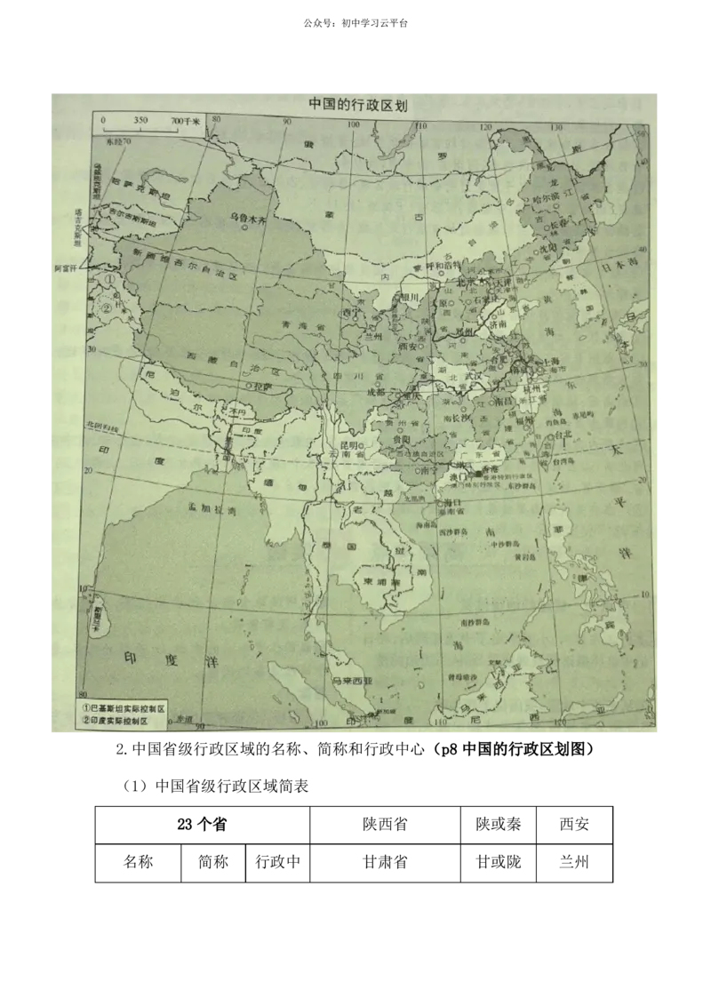 商务星球版八年级上册地理知识点_24秋《初中各科知识点梳理》_初中地理《知识梳理》7-8年级上下册_商务星图版初中地理7-8年级上下册知识梳理