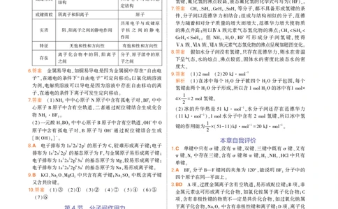 选择性必修2鲁科化学教材习题答案_高中全套电子教材及答案。_02高中教材参考答案_高中化学_鲁科版
