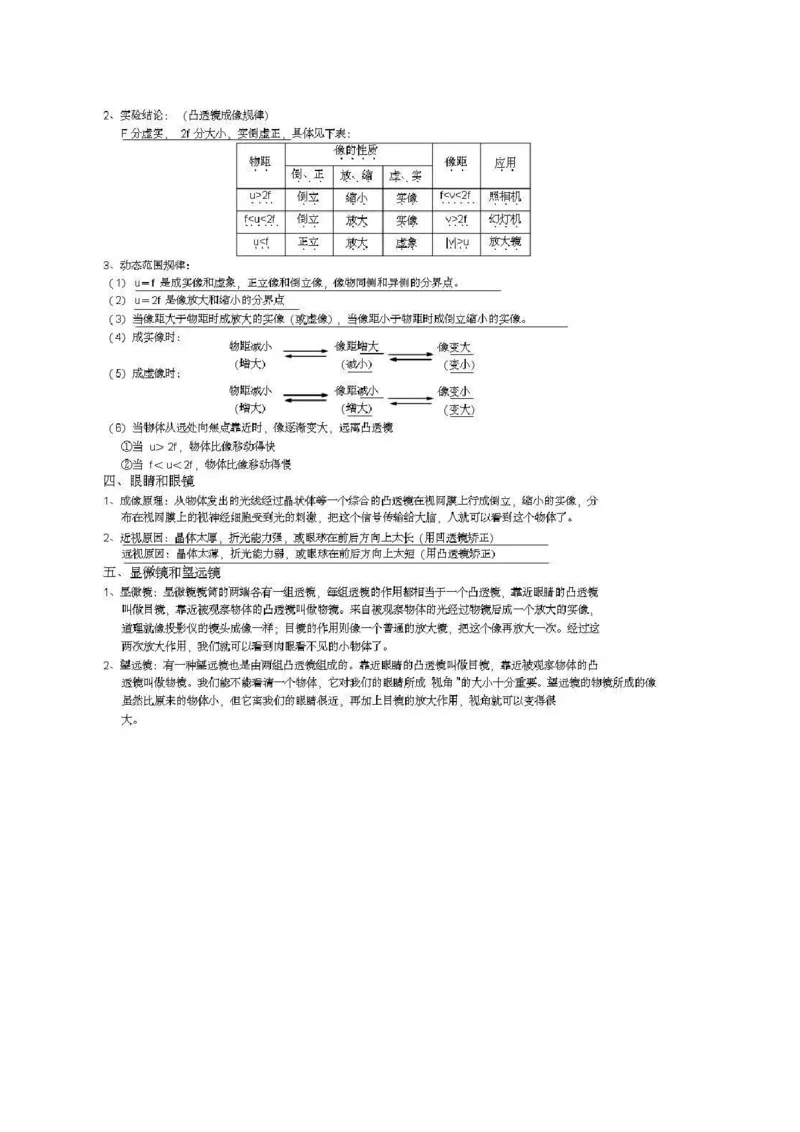北师大版初中物理八年级上册知识点_24秋《初中各科知识点梳理》_初中物理《知识梳理》8-9年级上下册_北师大版初中物理8-9年级上下册知识点