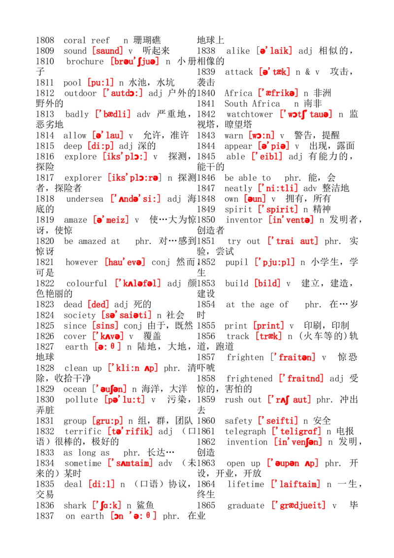 初中英语单词大全(带音标)_20240507_191525-d20d1e8de722_内蒙古中考真题_赠品_初中英语资料