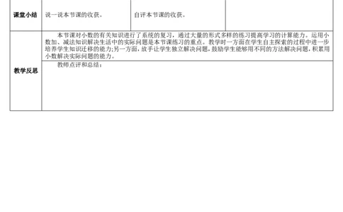 练习课（3-4课时）_26春人教版数学三下_00、更新资料3月18日_教学设计(3)_教案_教案2+导学案人教三下数学_导学案_7小数的初步认识