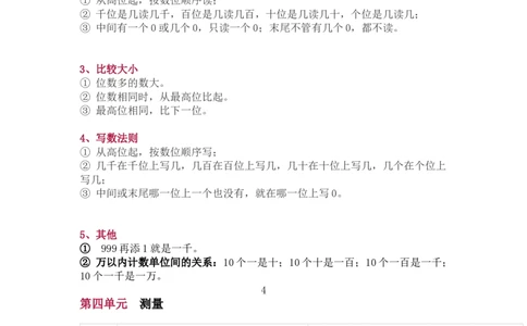 北师大版二年级（下册）数学知识要点归纳_《小学各科知识点》_小学数学《知识梳理》1-6年级上下册_下册_北师大版小学数学1-6年级下册全册知识点