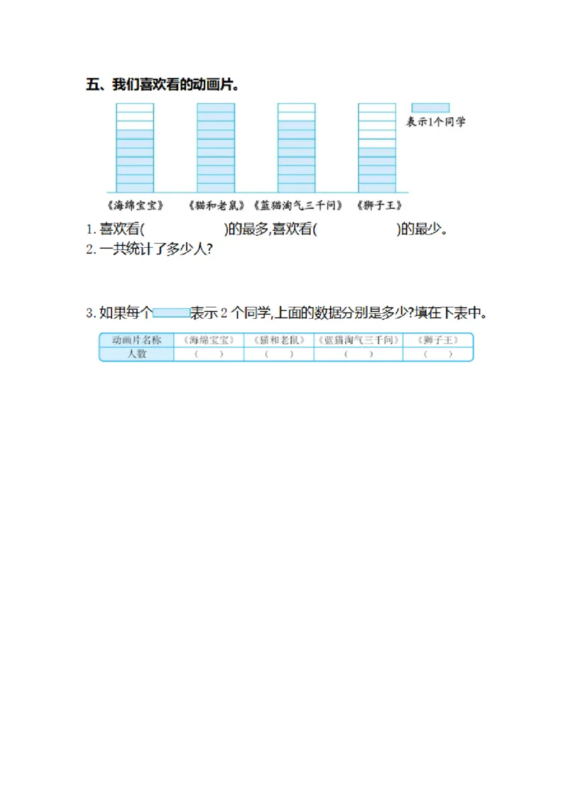 第五单元检测卷2_26春人教版数学三下_00、更新资料3月18日_第三套_03.人教数学3下试题试卷26春_单元测试题