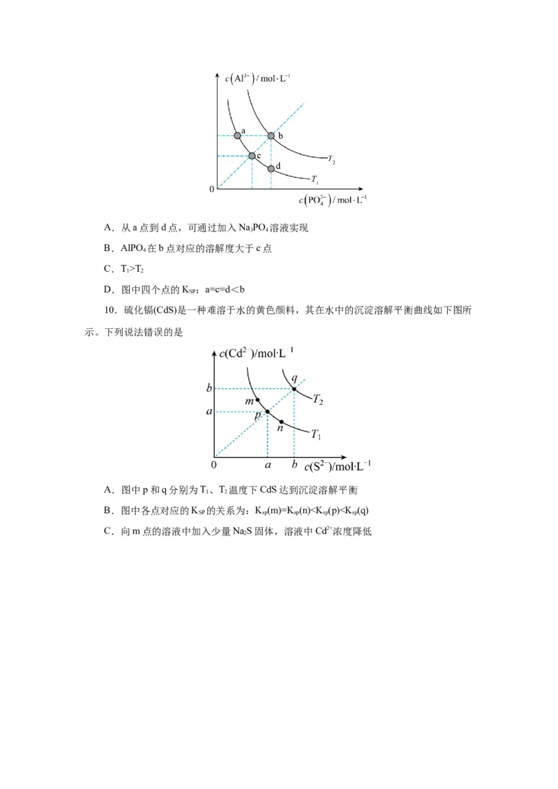 3.4.1沉淀溶解平衡（导学案）-（人教版2019选择性必修一）（原卷版）_高化_595801221724高中化学新人教版选择性必修一二三电子版教案PPT课件高中试卷_选择性必修1册（人教版）_导学案