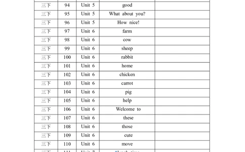 单词练习_三下译林版2026英语_单词默写