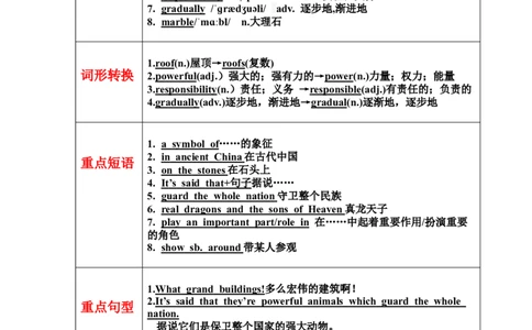 Unit5Topic1SectionB知识点梳理-_仁爱版英语九年级下册资料包_知识总结