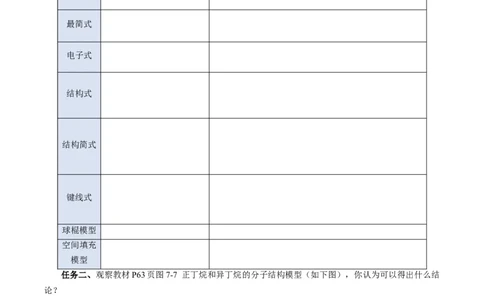 7.1.2烷烃的同分异构体（导学案）（原卷版）(1)_高化_595801221724高中化学新人教版选择性必修一二三电子版教案PPT课件高中试卷_必修二册（人教版）_导学案