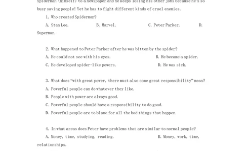 28中考冲刺四：阅读理解技巧(提高)_仁爱版英语九年级下册资料包_同步讲义-V31