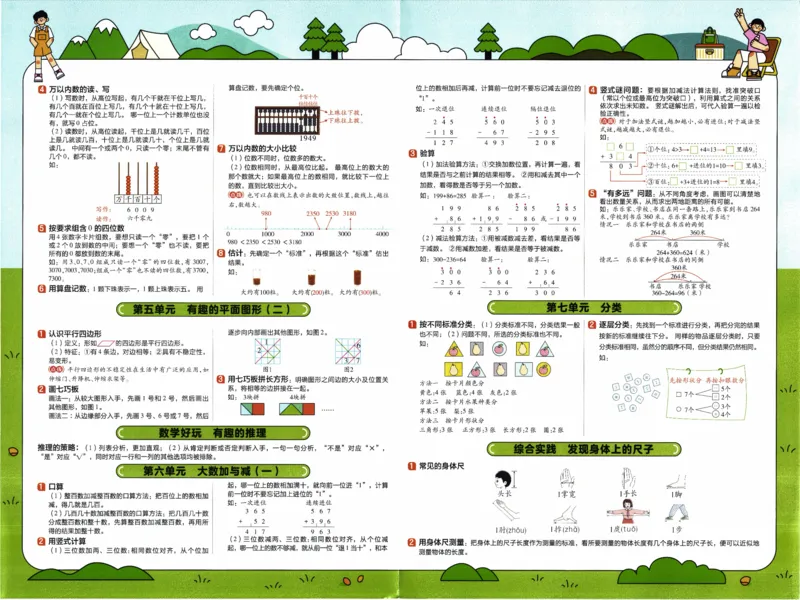 26春《知识挂图知识点总结》北师数学2下_26春北师大版数学二下_05、知识点详解+练习题