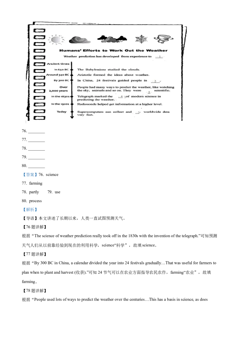 精品解析：2024年四川省成都市中考英语真题（解析版）_仁爱版英语九年级下册资料包_全国各地中考真题_2024年全国中考英语真题29份_精品解析：2024年四川省成都市中考英语真题