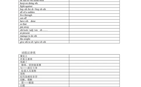 Unit6Topic2单词、词组默写清单_仁爱版英语九年级下册资料包_单词专项