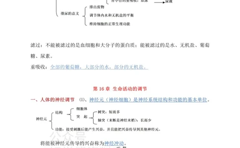 苏科教版初中生物八上知识点_24秋《初中各科知识点梳理》_初中生物《知识梳理》7-8年级上下册_苏科版初中生物7-8年级上下册知识点
