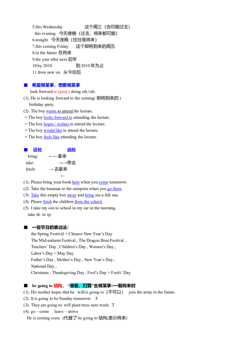 初中英语笔记整理-0183dfe6d42a_内蒙古中考真题_赠品_初中英语资料