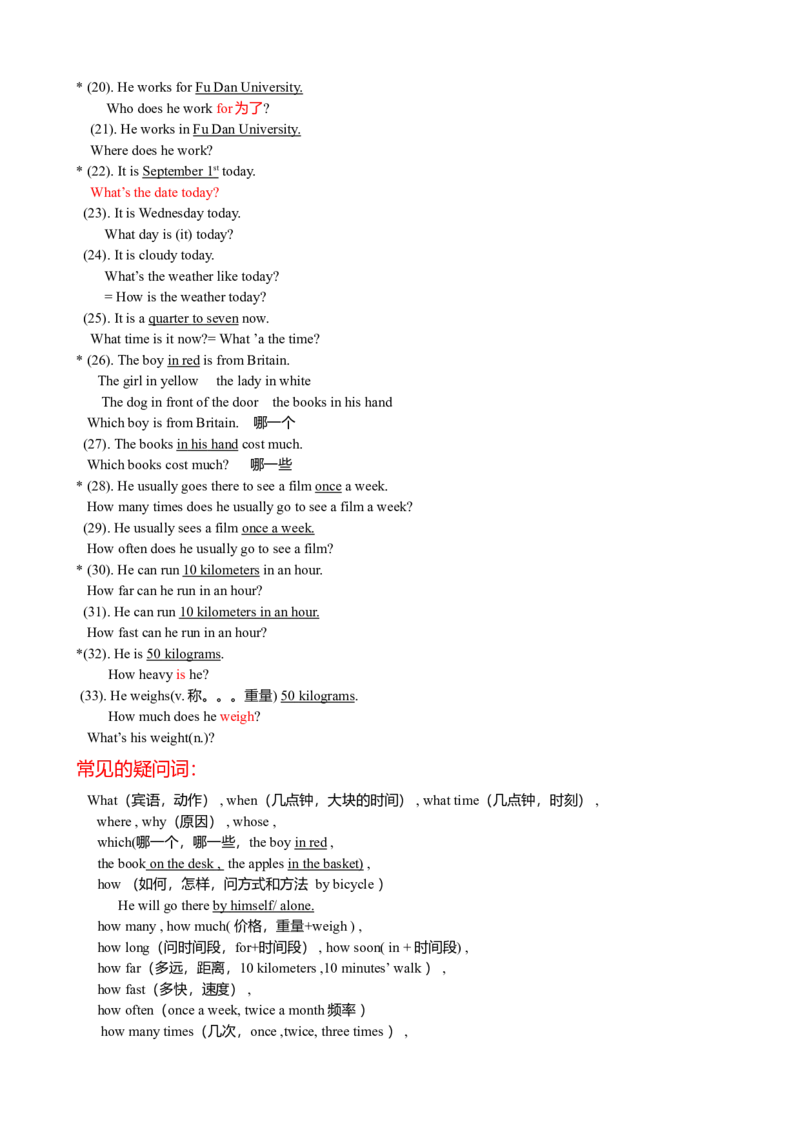 初中英语笔记整理-0183dfe6d42a_内蒙古中考真题_赠品_初中英语资料