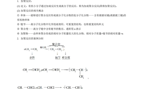 5.1合成高分子的基本方法-教学设计-2020-2021学年下学期高二化学同步精品课堂(新教材人教版选择性必修3）_高化_2025春-人教版高中化学_05新版高中化学选择性必修3_1.课件+教案+学案+习题