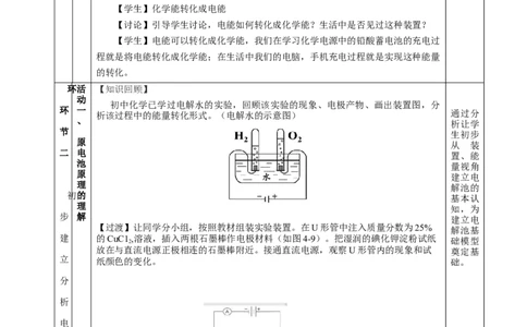 4.2.1电解池（教学设计）-（人教版2019选择性必修1）_高化_595801221724高中化学新人教版选择性必修一二三电子版教案PPT课件高中试卷_选择性必修1册（人教版）_教学设计