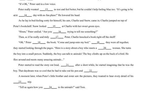 2025年江苏省徐州市中考真题英语试题（原卷版）_仁爱版英语九年级下册资料包_全国各地中考真题_2025年全国中考英语真题76份_2025年江苏省徐州市中考真题英语试题