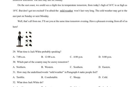 2025年江苏省徐州市中考真题英语试题（原卷版）_仁爱版英语九年级下册资料包_全国各地中考真题_2025年全国中考英语真题76份_2025年江苏省徐州市中考真题英语试题