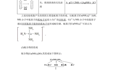 3.4配合物与超分子学案新教材2020-2021学年人教版（2019）高二化学选修性必修二_高化_2025春-人教版高中化学_04新版高中化学选择性必修2_06讲义