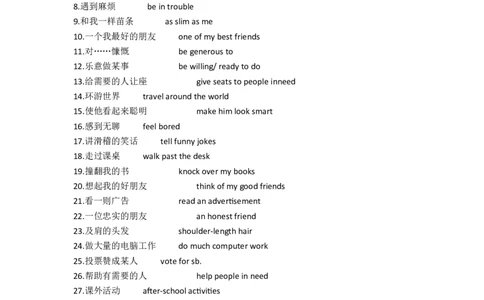 译林版初中英语八年级上册知识梳理_24秋《初中各科知识点梳理》_初中英语《知识梳理》7-9年级上下册_知识梳理_译林版初中英语7-9年级上下册知识梳理