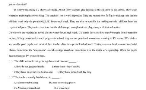 4.2Unit6Topic1SectionA（练习）（原卷版）_仁爱版英语九年级下册资料包_同步练习