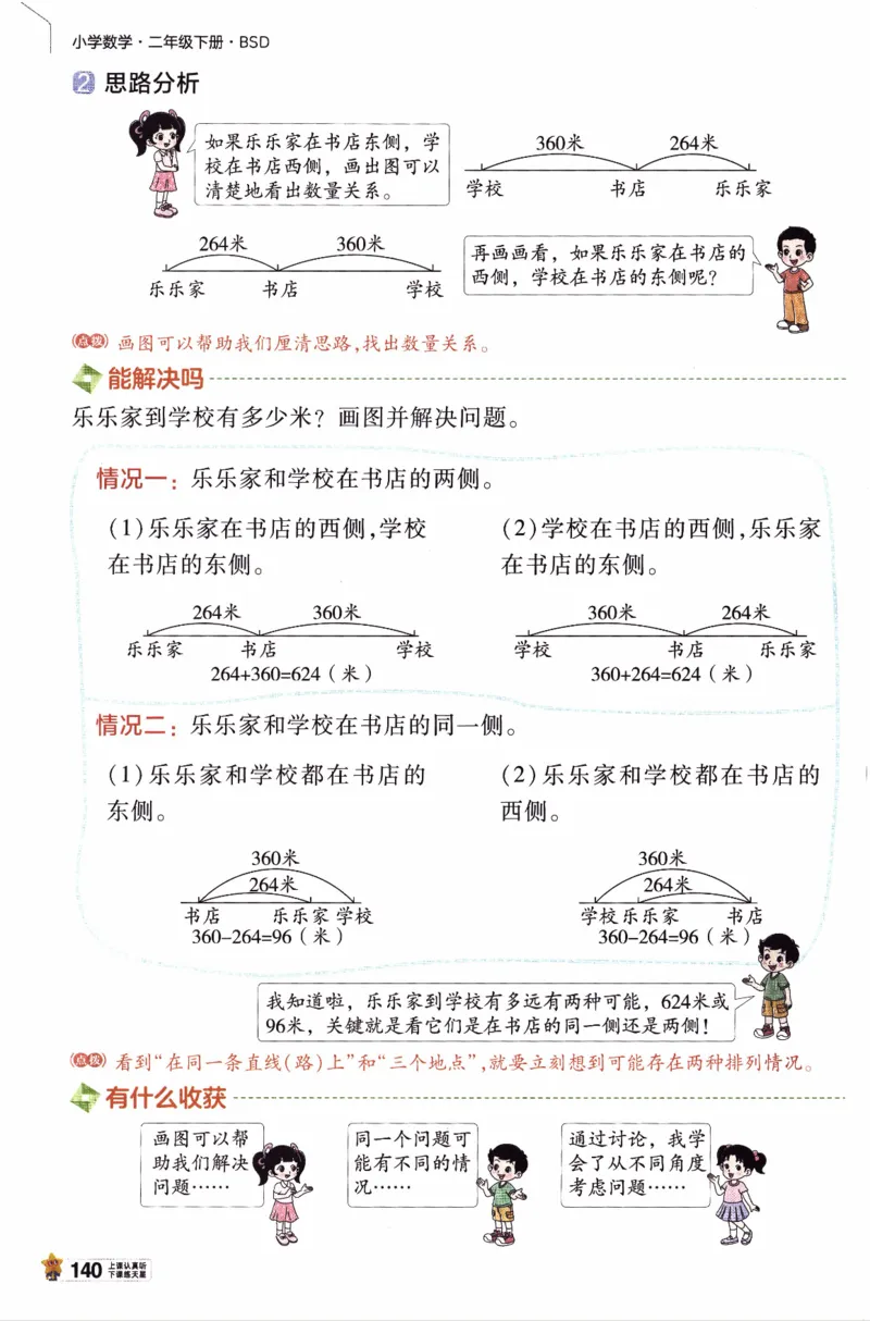 26春《教材帮》北师数学2下_26春北师大版数学二下_05、知识点详解+练习题