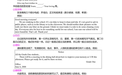 中考冲刺七：写作技巧（基础知识）_仁爱版英语九年级下册资料包_同步讲义-V31_32中考冲刺七：写作技巧(提高)_32中考冲刺七：写作技巧(提高)---