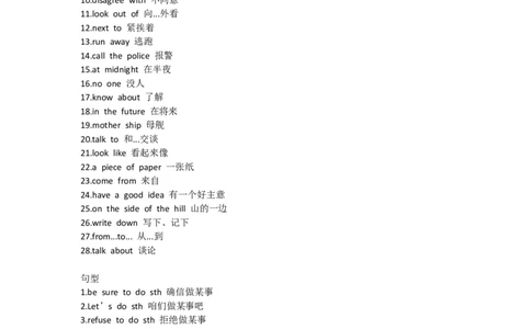 重点知识沪教版初中英语八年级下册Unit7_24秋《初中各科知识点梳理》_初中英语《知识梳理》7-9年级上下册_重点知识_沪教版初中英语_下册_八下