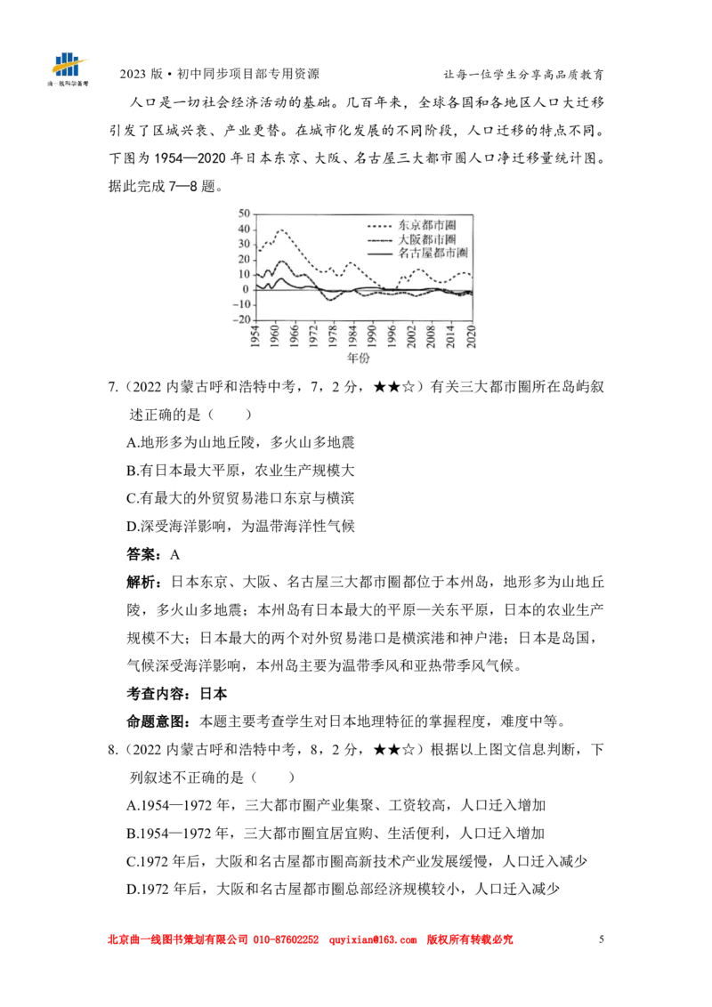 地理&mdash;&mdash;内蒙古呼和浩特市pdf版，含答案全解全析(1)-c64897211451_内蒙古中考真题_内蒙古中考真题+答案解析2013-2024_初中地理历年真题（2013-2024）