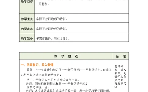 第2课时动手做（一）_26春北师大版数学二下_00、教案共6套完整版表格式+文档式整册+课时word版_第1套表格式教案（有反思）_06第五单元有趣的平面图形（二）教案