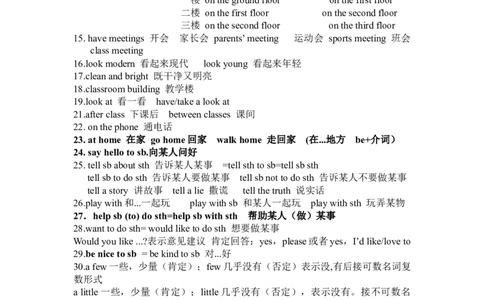 苏教版初一(上)英语知识点-4e1cc8b49a9e_内蒙古中考真题_赠品_初中英语资料