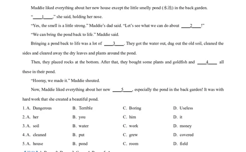 2025年四川省泸州市中考英语真题（解析版）_仁爱版英语九年级下册资料包_全国各地中考真题_2025年全国中考英语真题76份_2025年四川省泸州市中考英语真题