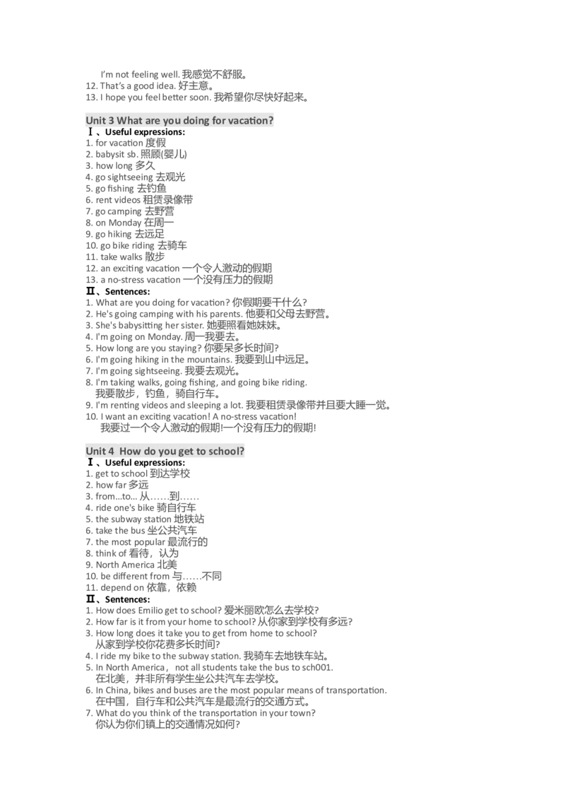 初中英语知识框架体系及中考英语考点分布-14269d5a6192_内蒙古中考真题_赠品_初中英语资料