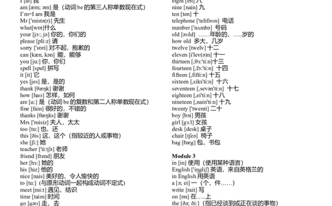 新外研版初中英语单词带音标-7aadd2f01bb1_内蒙古中考真题_赠品_初中英语资料