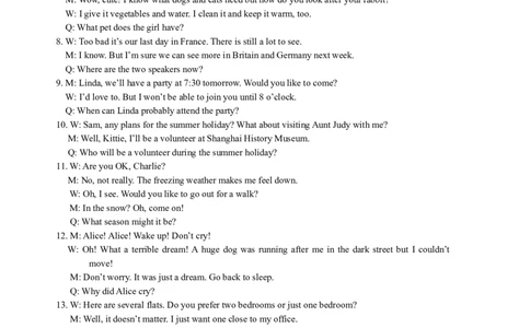 中考冲刺八：听力技巧（基础知识）_仁爱版英语九年级下册资料包_同步讲义-V31_34中考冲刺八：听力技巧_34中考冲刺八：听力技巧---