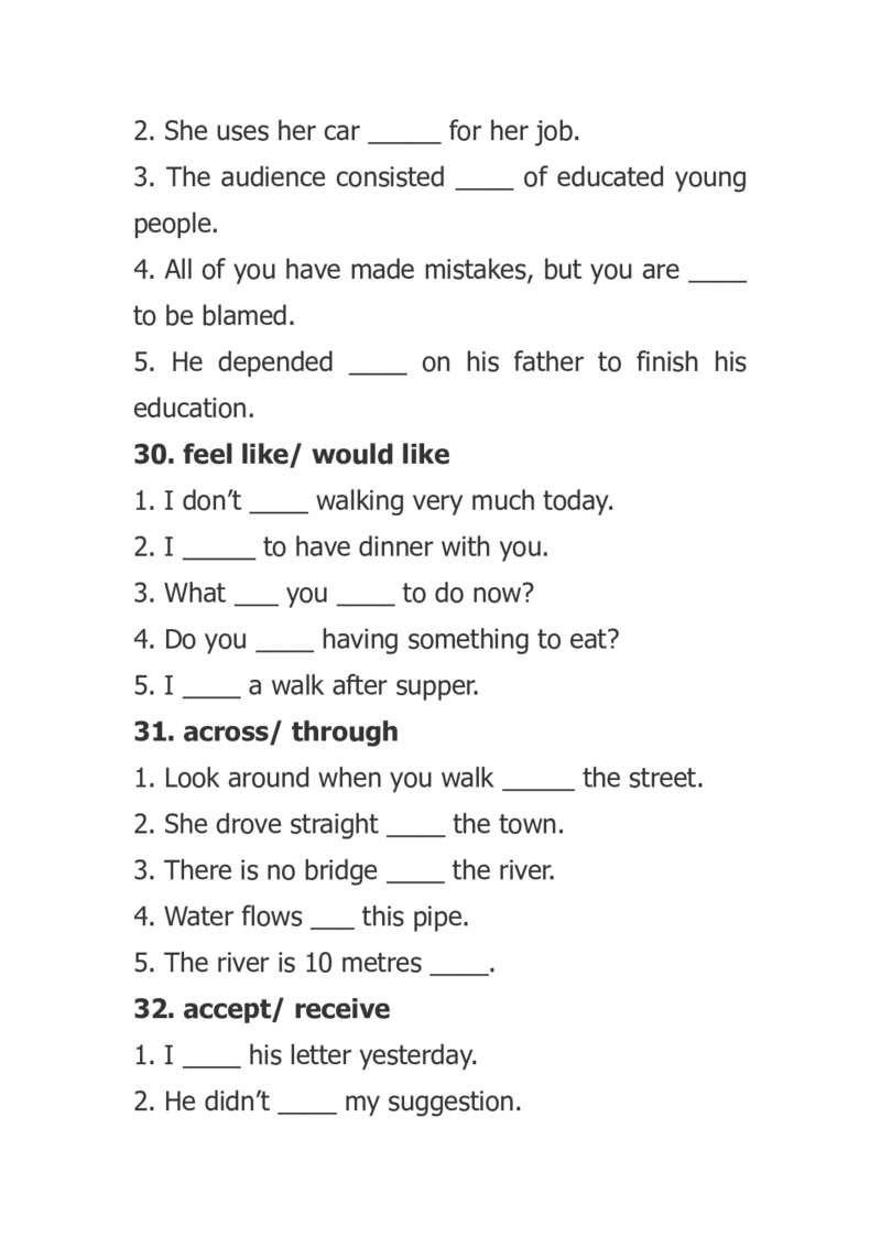 初中英语近义词辨析专项练习题-472cdfbf4ee7_内蒙古中考真题_赠品_初中英语资料