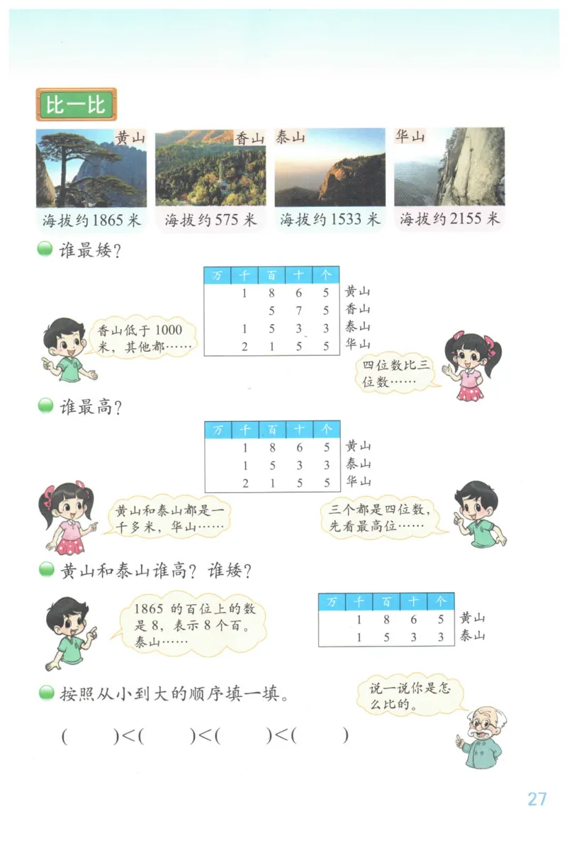 小学数学二年级下册北师大版（高清）_26春北师大版数学二下_19、赠送其它资料_旧版_第3套：北师大版小学数学2下
