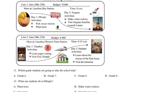 2025年甘肃省兰州市中考英语真题（原卷版）_仁爱版英语九年级下册资料包_全国各地中考真题_2025年全国中考英语真题76份_2025年甘肃省兰州市中考英语真题