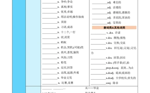 Unit6Topic3（知识清单）（学生版）_仁爱版英语九年级下册资料包_单元知识复习专项-U123_2025版