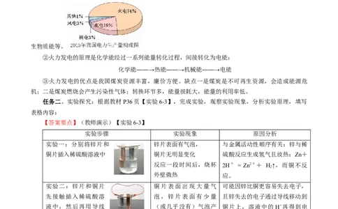 6.1.2化学反应与电能（导学案）（解析版）_高化_595801221724高中化学新人教版选择性必修一二三电子版教案PPT课件高中试卷_必修二册（人教版）_导学案