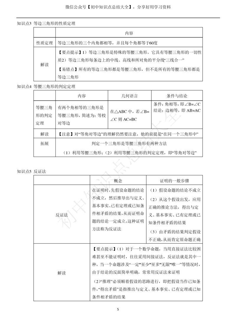鲁教版（五四制）七年级下册知识点_24秋《初中各科知识点梳理》_初中数学《知识梳理》7-9年级上下册_鲁教版数学6-9年级上下册知识点汇总_鲁教版（五四制）数学6-9年级下册知识点汇总