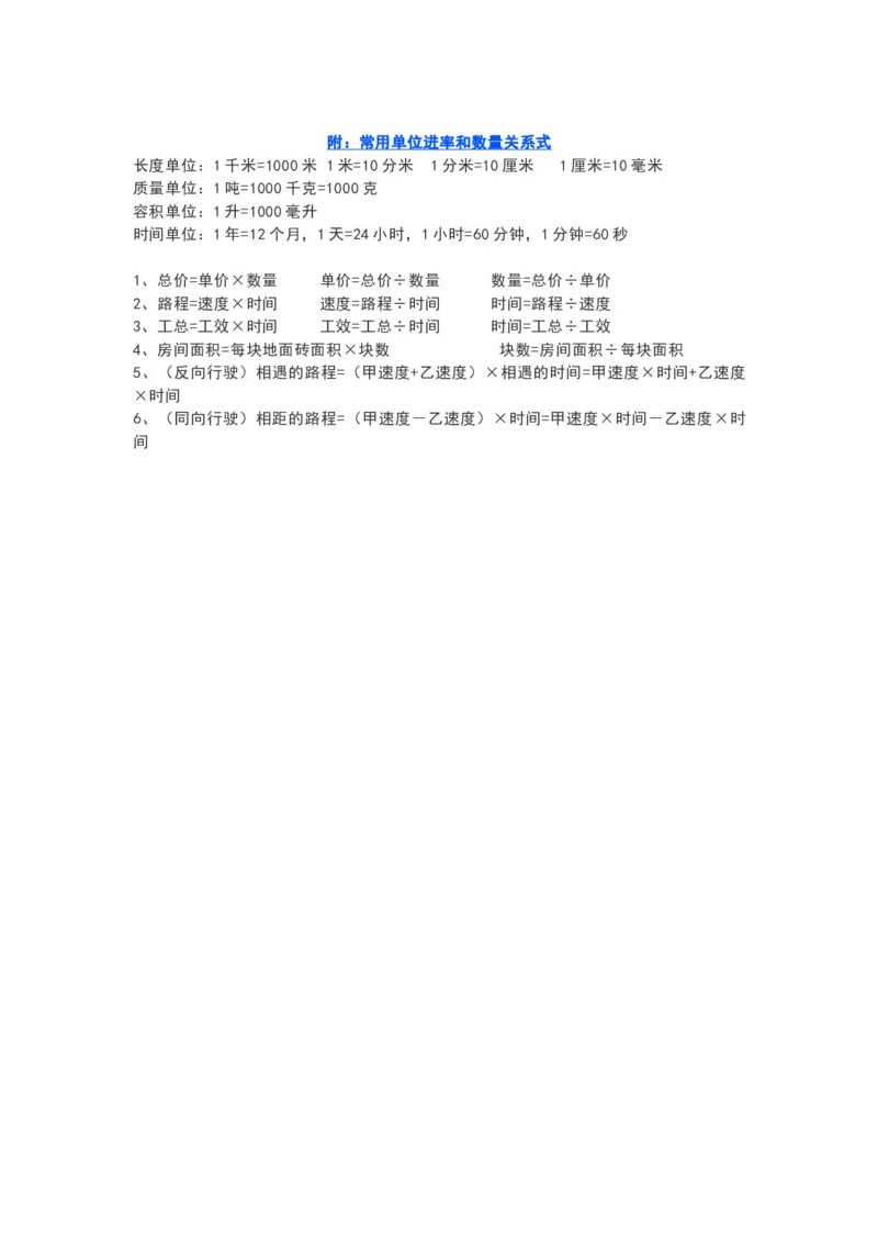 苏教版五年级数学上册知识要点_《小学各科知识点》_小学数学《知识梳理》1-6年级上下册_上册_苏教版小学数学1-6年级上册知识汇总