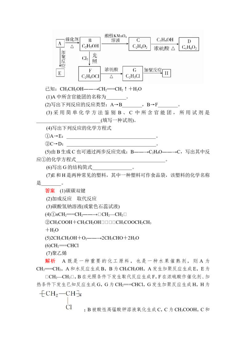 2019-2020学年新人教版必修2期末综合测试题1_高化_2025春-人教版高中化学_02新版高中化学必修二_5.试卷习题_单元测试_单元测试+综合试题
