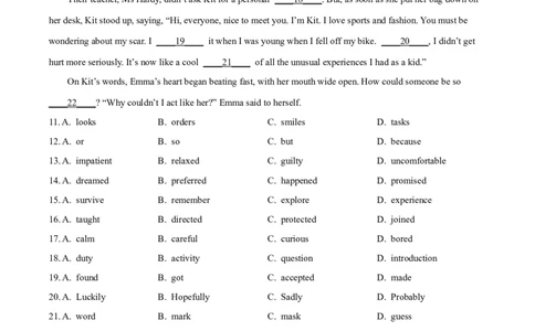 2025年江苏省常州市中考英语真题（解析版）_仁爱版英语九年级下册资料包_全国各地中考真题_2025年全国中考英语真题76份_2025年江苏省常州市中考英语真题